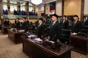 Suasana Rapat Paripurna Bahasa LKPJ Pj Bupati TA 2024