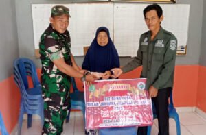 Salah satu warga Desa Gajah Muda Terimakasih BLT DD Triwulan Pertama Tahun 2025