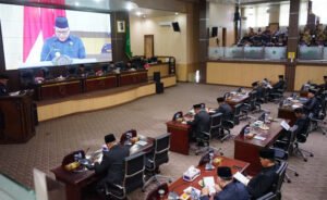 Suasana Rapat Paripurna Masa Persidangan Ketiga Rapat ke-11