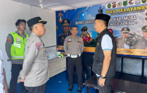 Kegiatan Monitoring Camat Musmulyadi SE MM, didampingi Sekcam Babat Supat, jajaran Polsek Babat Supat, serta personil Koramil 401-01/Sungai Lilin.